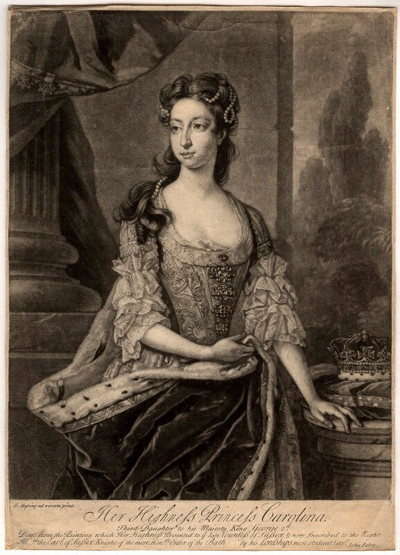 Princess caroline elizabeth npg d7957
