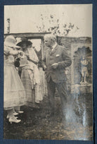 Julian Vinogradoff (née Morrell); Virginia Woolf; Jerome Klapka Jerome NPG Ax141438