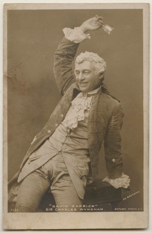 Sir charles wyndham (charles culverwell) as david garrick in 'david garrick' npg x198071