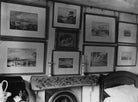 Collection of watercolours by J.M.W. Turner in John Ruskin's bedroom NPG x12191