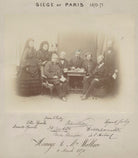 Sir Richard Wallace and other members of the British Charitable Fund after the Siege of Paris NPG x8892