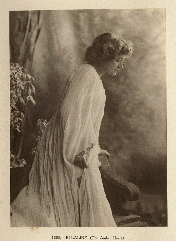 Ellen terry as ellaline in 'the amber heart' npg ax131312
