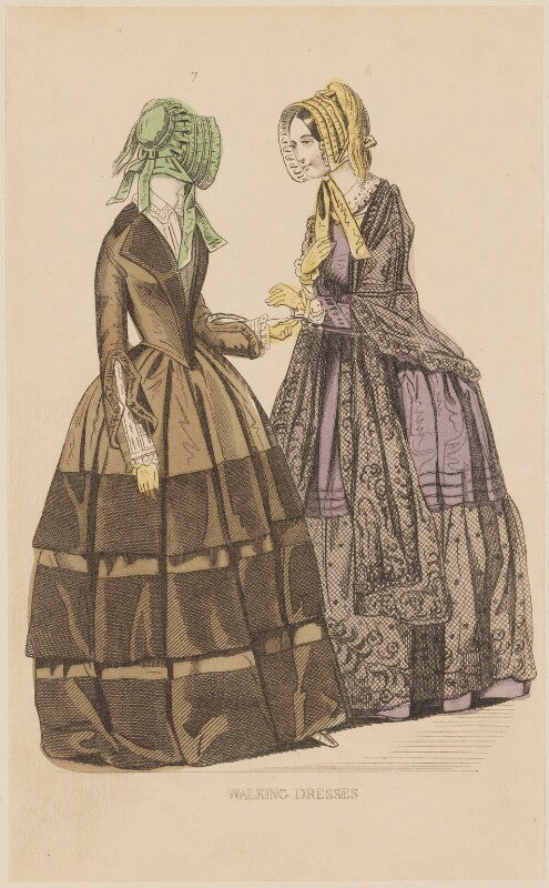 'walking dresses', november 1844 npg d47934