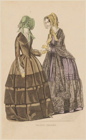 'Walking dresses', November 1844 NPG D47934