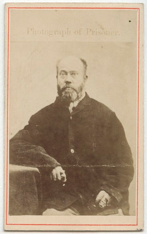 'Photograph of Prisoner' (said to be Jean Luie) NPG Ax134380