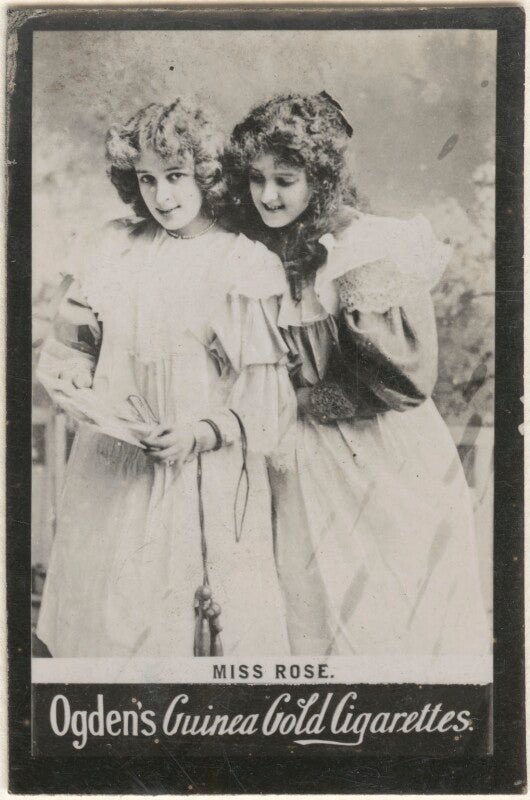 Miss rose and unknown woman npg x198355