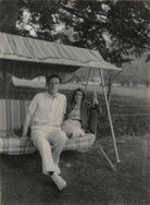 Siegfried Sassoon; Hester Sassoon (née Gatty) NPG x46003