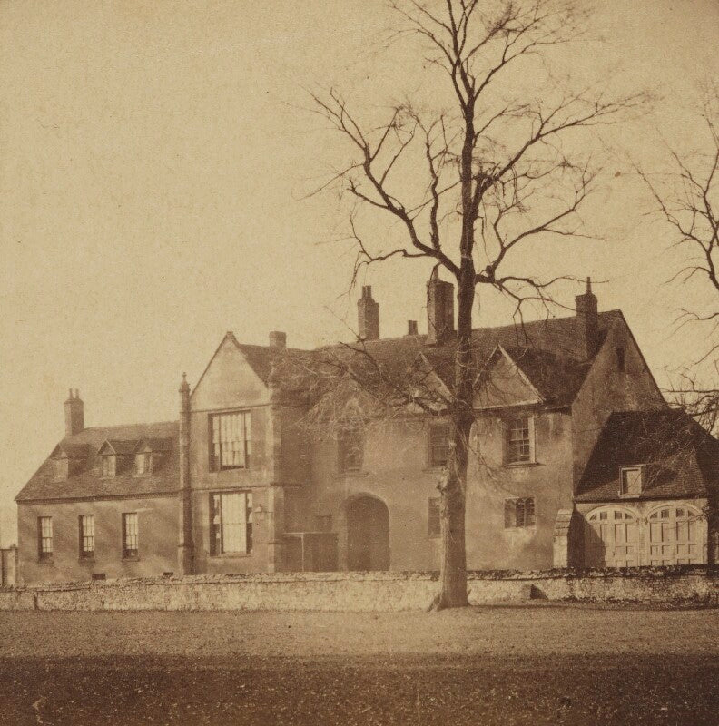 'in the close   salisbury, canon fisher's house' npg ax137898
