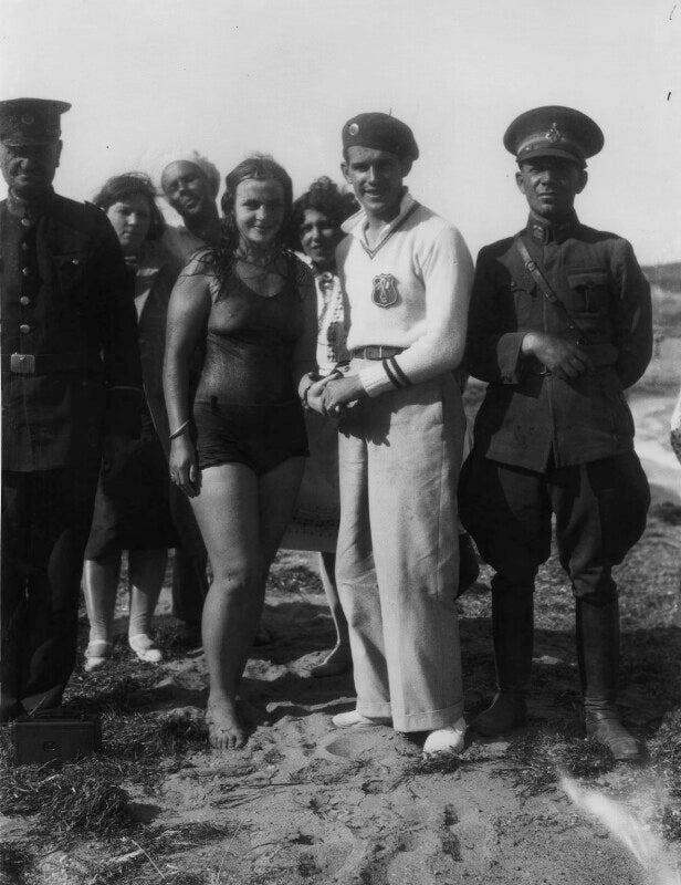 Mercedes gleitze; patrick joseph carey npg x136692