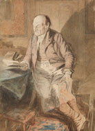 Unknown man, formerly known as Roger Payne NPG 2430