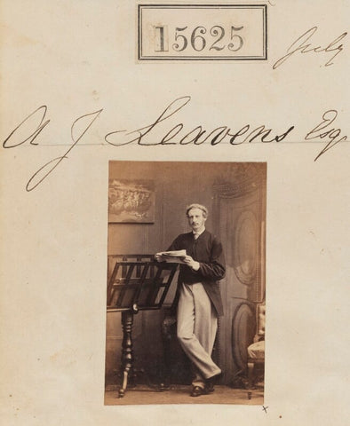 Mr A.J. Leavens NPG Ax63557