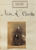 Miss A. Clarke NPG Ax59389