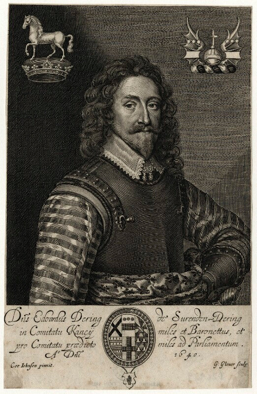 Sir edward dering, 1st bt npg d26929
