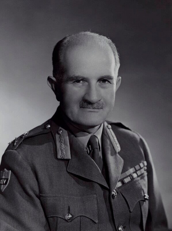 William joseph slim, 1st viscount slim npg x85802