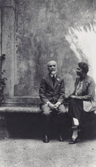 Bernard Berenson; Elisabetta ('Nicky') Mariano NPG Ax161109