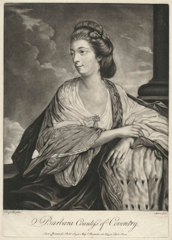 Barbara (née st john), countess of coventry npg d34192