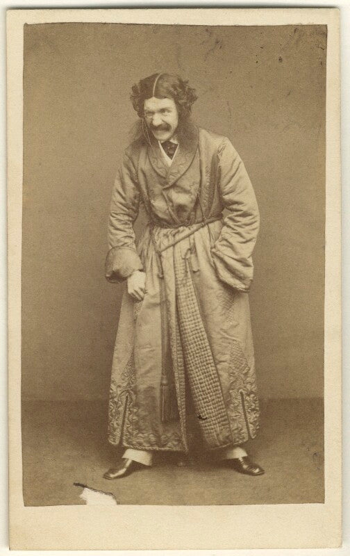 Edward askew sothern as lord dundreary in 'our american cousin' npg ax25091