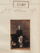 Mr J.F. Oliver NPG Ax55497