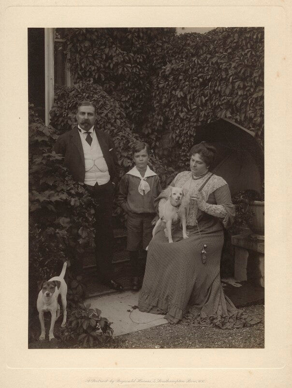 André anzon, baron caccamisi; jerome caccamisi; blanche marchesi npg x32995