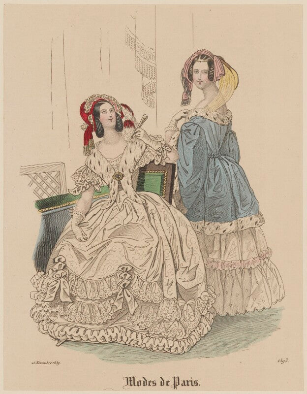 'modes de paris', 25 november 1839 npg d47833