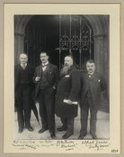 Thomas Minstrell; Theodore Alexander Demetrius Bello; James Frankland Moir Bussy; Alfred Janes NPG x19940