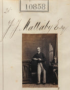 Mr J.J. Mallaby NPG Ax60563