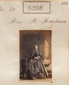 Miss M. Hugham NPG Ax56231