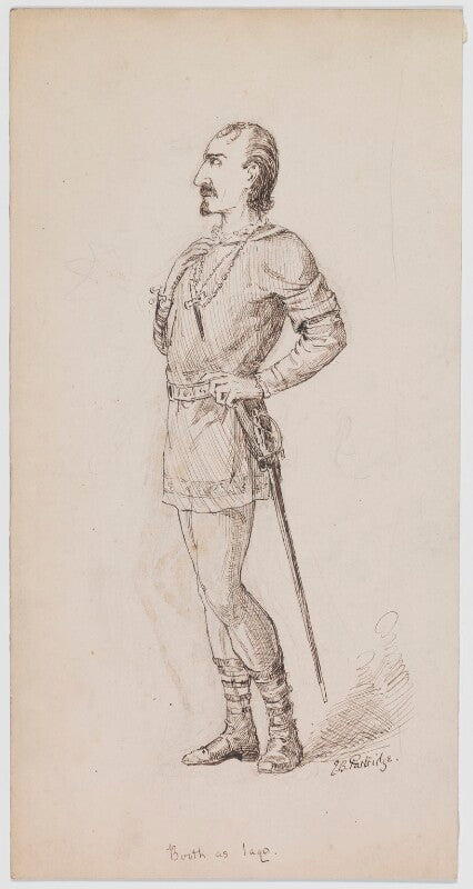 Edwin booth as iago npg d41