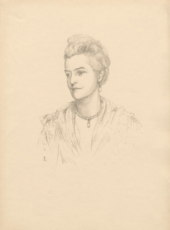 Harriet sarah (née loyd), lady wantage npg d23374