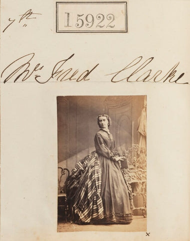 Mrs Fred Clarke NPG Ax63852