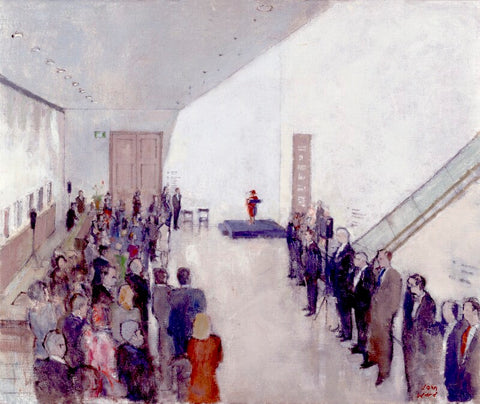 Opening of the Ondaatje Wing, National Portrait Gallery, in the Presence of Queen Elizabeth II, 4 May 2000 NPG 6601