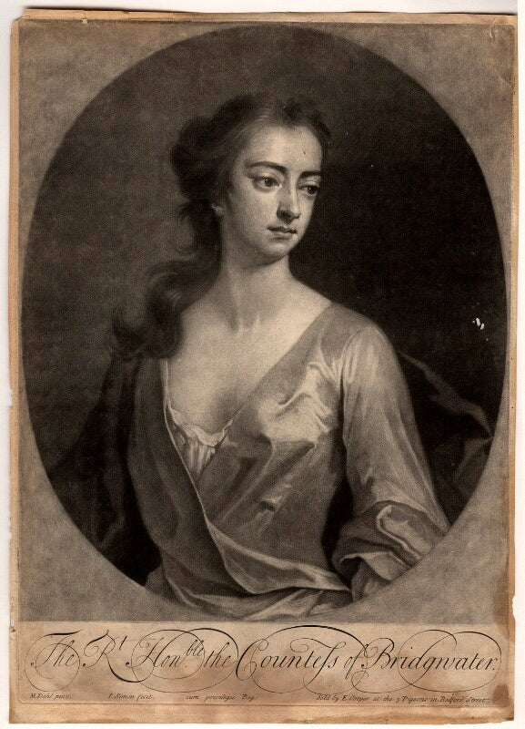 Elizabeth egerton (née churchill), countess of bridgewater npg d807