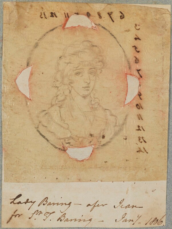 Lady harriet baring (née herring) npg d17600