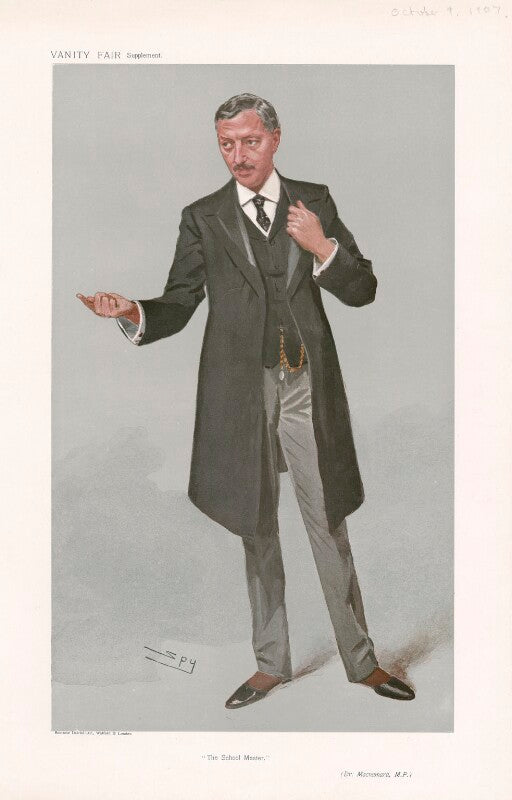 Thomas james macnamara ('men of the day. no. 1087. "the school master"') npg d45401