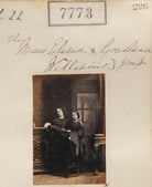 Miss Eleanor Williams and Miss Constance Williams NPG Ax57612