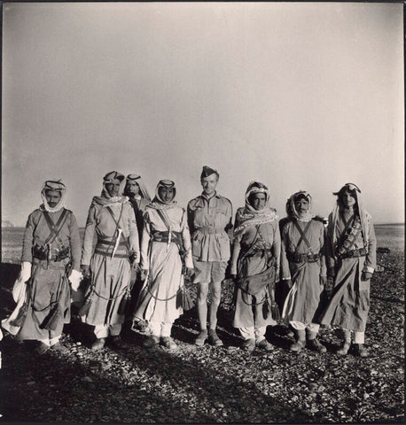 Cecil Beaton and members of Glubb Pasha's Arab Legion NPG x40677