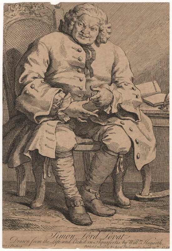 Simon fraser, 11th lord lovat npg d5111