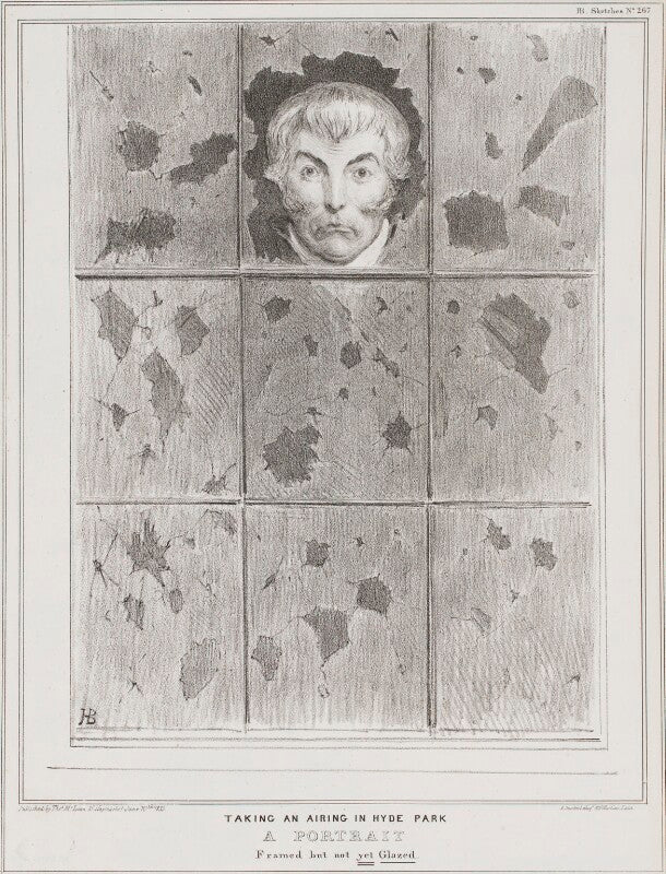 Arthur wellesley, 1st duke of wellington ('taking an airing in hyde park') npg d41202