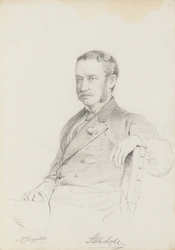 Arthur philip stanhope, 6th earl stanhope npg 5675