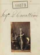 Signor E. Cavallini NPG Ax60287