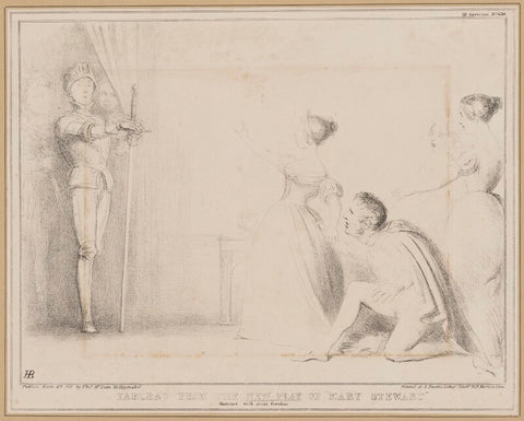 Tableau from the New Play of "Mary Stewart" NPG D46356