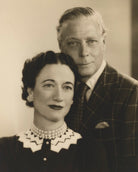 Wallis, Duchess of Windsor; Prince Edward, Duke of Windsor (King Edward VIII) NPG x33573