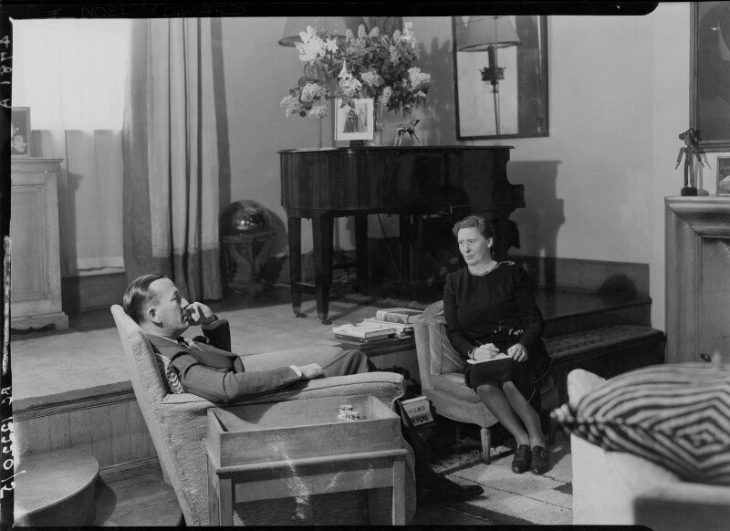 Noël coward; lorn loraine npg x11068