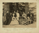 Group of officials and relatives, Simla NPG x129646