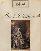 Miss E.A. Ashworth NPG Ax58311