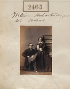 William Hobart; Mrs Hobart NPG Ax51852