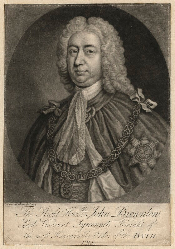 John brownlow, 1st viscount tyrconnel npg d4538