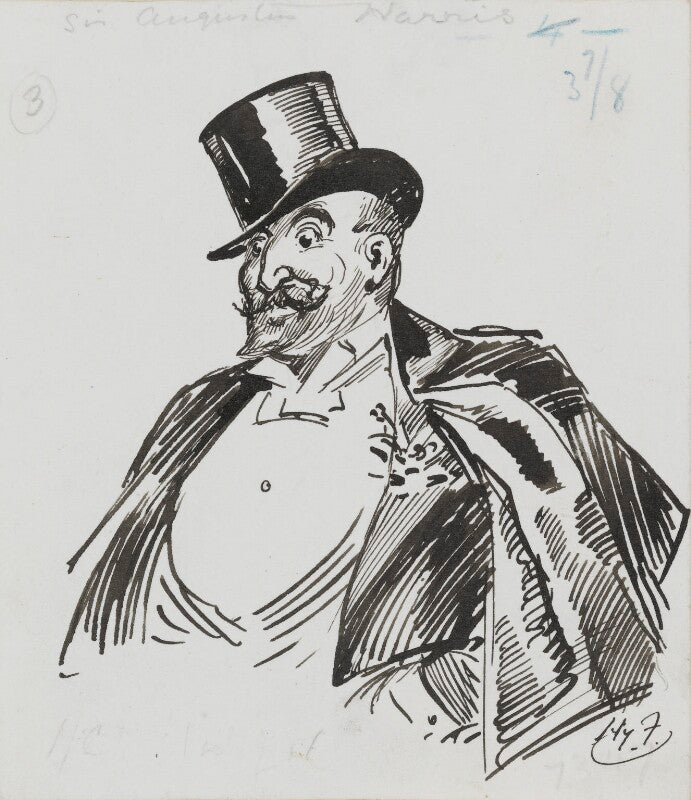 Sir augustus henry glossop harris npg 3584