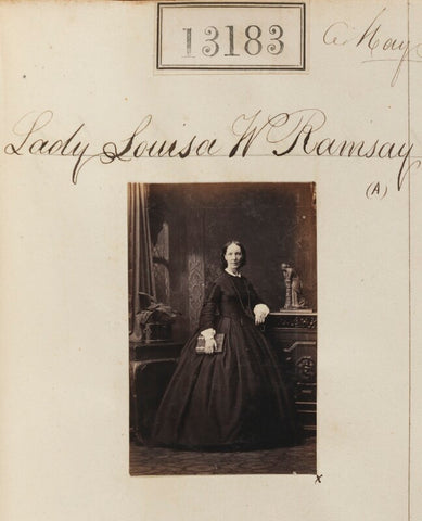 Lady Louisa Jane Wardlaw-Ramsay (née Hay) NPG Ax62816