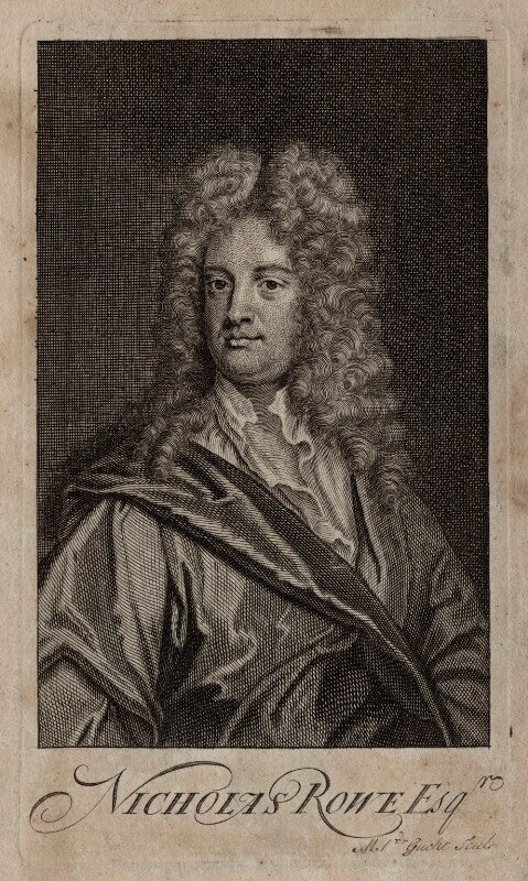 Nicholas rowe npg d27315